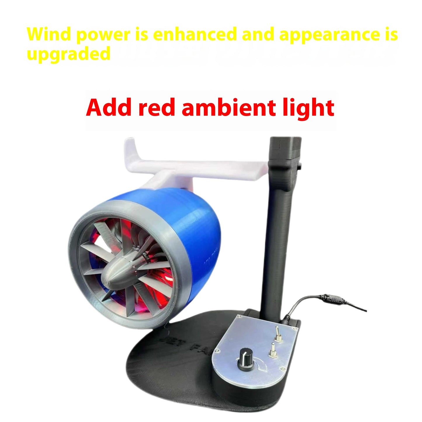 🔥 TurboJet™ – The Ultimate Desktop Jet Fan